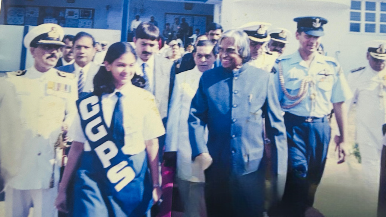 President A P J Abdul Kalam with children